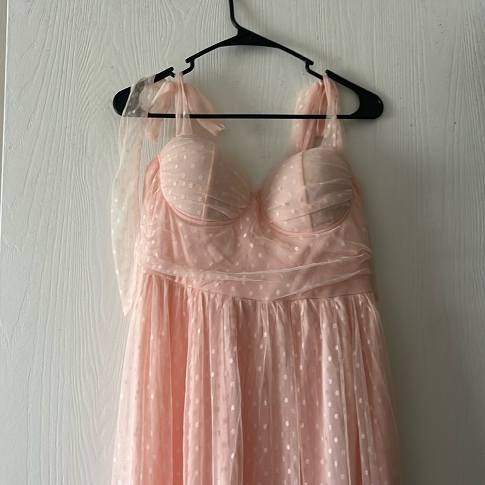 Blush pink dress
